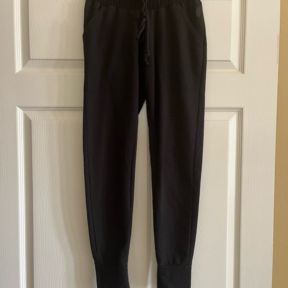 Free People Movement Sunny Skinny Sweat Pants Black XS - Picture 3 of 3